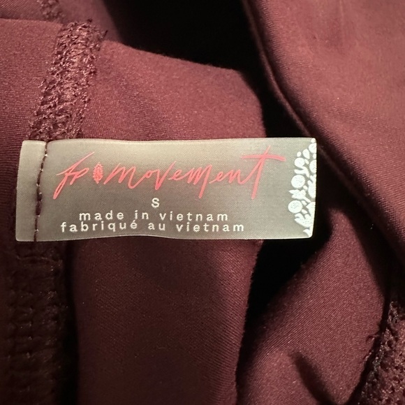 Free People Movement Hearts Aflutter Fig Jam Leggings, Size Small (v) - Picture 8 of 11